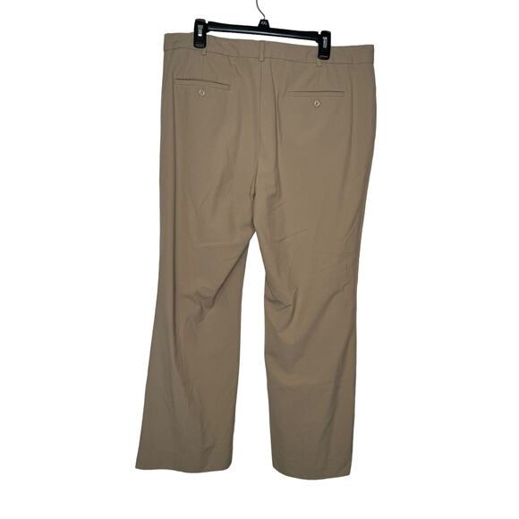 Talbots Women's Pants Signature Chino Straight Leg High-Rise Stretch Brown Sz.16 - Picture 10 of 10